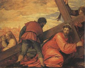 Veronese and Studio rJesus Falls under the Weight of the Cross (mk05)